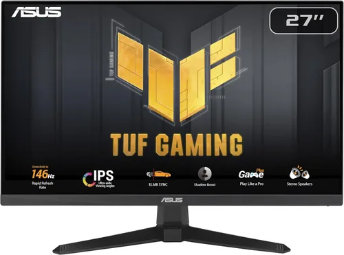 Miniatura 16 de ASUS TUF Gaming 24" (23.8" visible) Monitor 1080P (VG249QE5A) - FHD, overclock de 144Hz a 146Hz, IPS, sincronización de desenfoque de movimiento