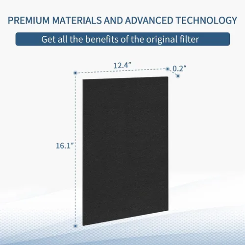 Miniatura 4 de 8 pre Aera Max 300 filtro de repuesto compatible con filtro de coche Fellowes para AeraMax 290/300/DX95 Air Pur-ifiers también compatible