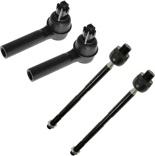 Miniatura 8 de TRQ Juego de barras de acoplamiento delanteras interiores y exteriores de 4 piezas compatible con Jeep Cherokee 1991-2001 y Comanche 91-92