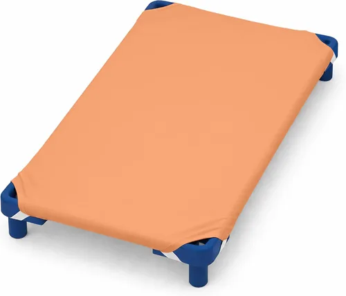 Miniatura 15 de Paquete de 6 sábanas para cuna preescolar para guardería, tela de mezcla de poliéster con esquinas elásticas para cunas que se adaptan a 22 x 40
