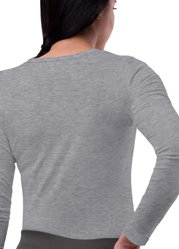 Miniatura 3 de Camiseta de manga larga para mujer (paquete de 3 unidades) de Sivvan.