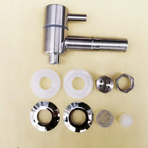 Miniatura 4 de Espiga de metal de acero inoxidable para dispensador de bebidas con pantalla (se adapta a apertura de 5/8 a 3/4 pulgadas), grifo de repuesto