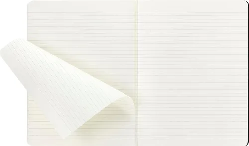 Miniatura 4 de Moleskine - Diario Cahier, cubierta blanda, grande (XL) con líneas, negro, 80 páginas (juego de 3)