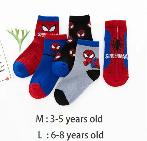 Miniatura 2 de HJIAYAN 5 pares de calcetines de algodón para niños y niñas 3-56-8 años, Nhwz
