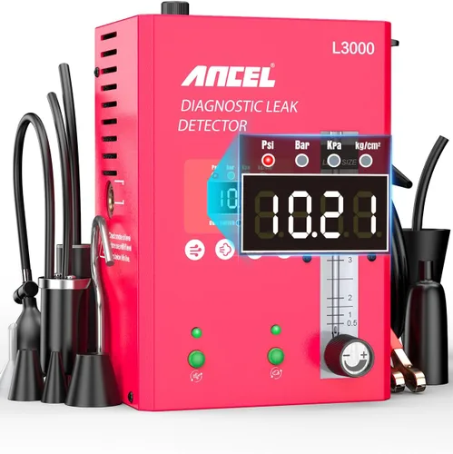 Miniatura 10 de ANCEL Máquina de humo automotriz L8000 Probador de fugas de diagnóstico de modo dual para sistemas EVAP y Turbo Bomba de aire integrada y LCD a
