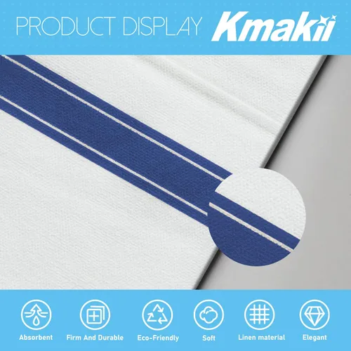 Miniatura 3 de KMAKII Servilletas desechables de papel con bolsillo integrado para cubiertos desechables para fiestas, bodas, eventos, tacto de lino, 16 x 16