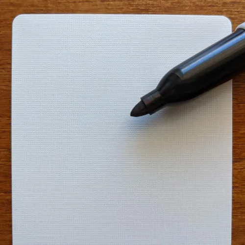 Miniatura 6 de Stellar Factory Cartas de juego en blanco premium (52 piezas) DIY, diseño de juegos, prototipos y tarjetas didácticas, 1 unidad