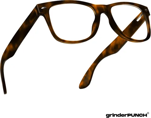 Miniatura 8 de grinderPUNCH Gafas de lectura de diseñador Lectores con bloqueo de luz azul para mujeres y hombres Lectores elegantes para una visión mejorada