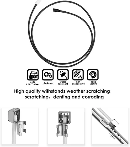 Miniatura 9 de Uniflasy Rejillas de cocina esmaltadas de porcelana y quemador de placa de calor para CharBroil Performance Tru Infrared 3 Burner 463370719
