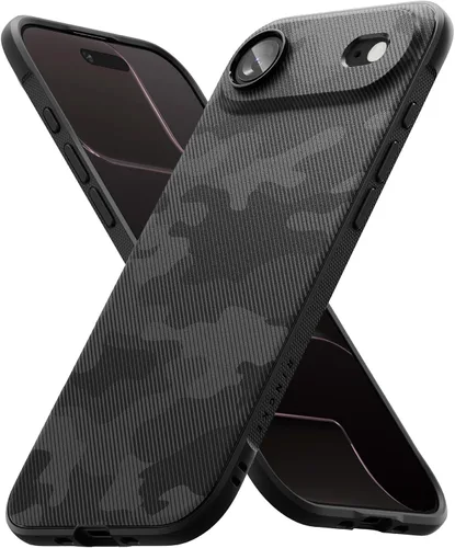 Miniatura 36 de Ringke Onyx - Funda para iPhone 17 Pro, [se siente bien en la mano] resistente al aceite y a la suciedad, cubiertas individuales para lentes