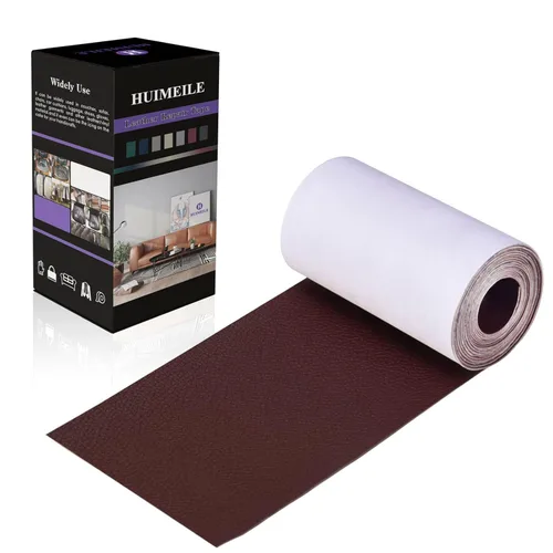 Miniatura 34 de Cinta de parche de reparación de cuero de 4 x 60 pulgadas, cinta autoadhesiva fuerte para muebles, sofás, sillones, asientos de automóvil, armarios