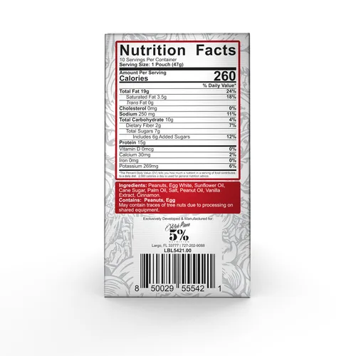 Miniatura 4 de Rich Piana 5% Nutrition Snack Time Disparos de proteínas exprimibles Bolsas de aperitivos altas en proteínas Prácticas proteínas alimentarias