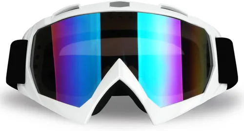 Miniatura 25 de Gafas de Motocicleta Motocross Dirt Bike Resistentes al Viento ATV A Prueba de Polvo Gafas de Carreras Resistentes a los Arañazos Gafas de Seguridad