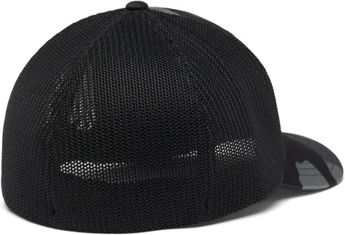Miniatura 639 de Columbia - Gorra de malla con bandera con árboles unisex para adultos, corona alta