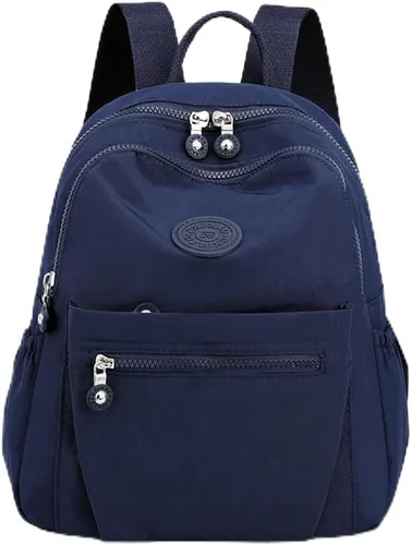 Miniatura 19 de Tanweibago Mini mochilas de nailon para mujer, mochilas pequeñas de 11L para mujer, mochila ligera casual para mujer, mochila de viaje de compras