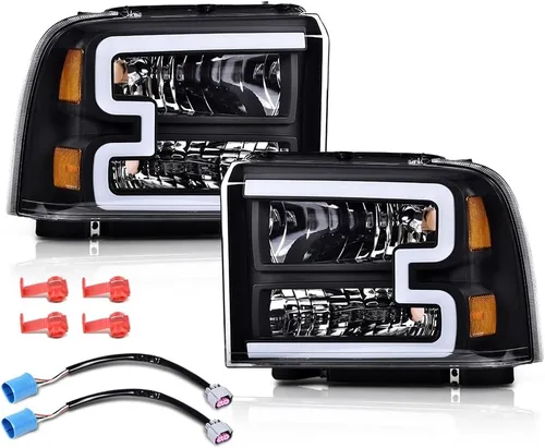 Miniatura 37 de CHEDA Conjunto de Faros Delanteros Faro Compatible con GMC Canyon/Chevy Colorado 2004-2012 Conjunto de Faros Luces de Parachoques