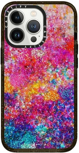 Miniatura 486 de Funda Impact de CASETiFY para iPhone 13 Pro Max con Magsafe - Estuche Claro Cuento de Invierno - Claro Negro Estuche transparente Winter Tale