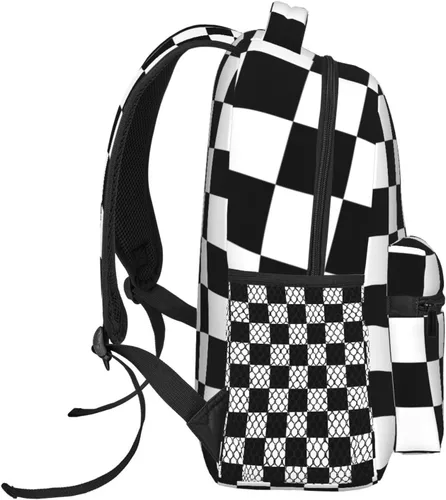 Miniatura 3 de Fiokroo Mochila escolar para estudiantes, adolescentes, hombres y mujeres, mochilas para laptop, mochila de viaje con múltiples bolsillos, Mochila a