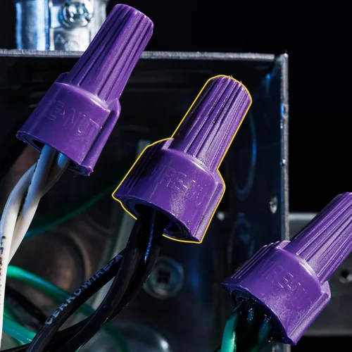 Miniatura 7 de IDEAL 30-1765S Twister Al/Cu - Conector de cable, 65 - morado, 1 libra (paquete de 10)