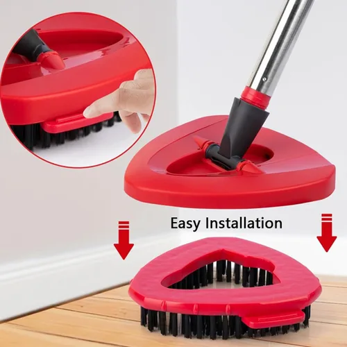 Miniatura 4 de Paquete de 8 cabezales de trapeador de repuesto reutilizables para el sistema O Cedar Easywring de 1 tanque, repuestos de trapeador giratorio