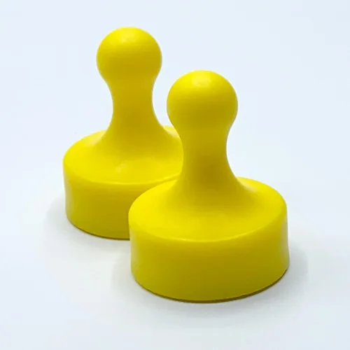 Miniatura 10 de GLASSBOARD STUDIO Potentes imanes de neodimio, en forma de peón, fuerte imán para nevera/refrigerador y pizarra blanca, ideal para oficina, cocina
