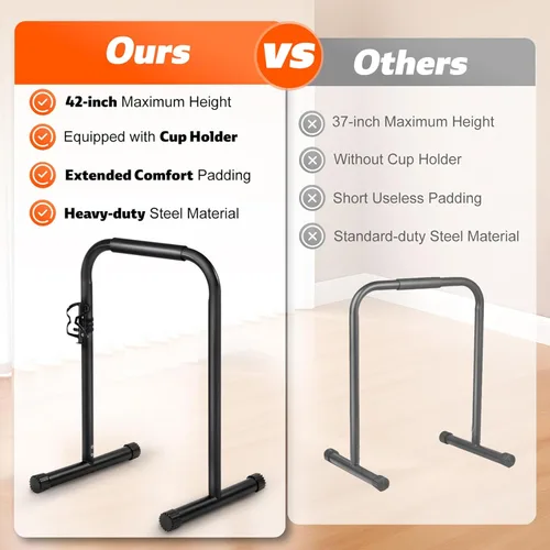 Miniatura 4 de Walking Pad Handle Bar Only, Suitable for Walking Pad up to 19.7" Wide, Adjustable Treadmill Handlebar Height from 34" to 42", Tall People Friendly