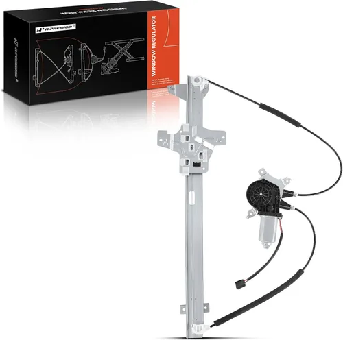 A-Premium Regulador de Ventana Eléctrica Delantera Izquierda del Lado del Conductor con Motor de Repuesto para Ford E-150 2003-2014, E-250 Econoline