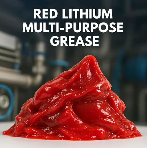 Miniatura 6 de Grasa multiusos de litio rojo NLGI 2 - (3) barriles de 120 lb