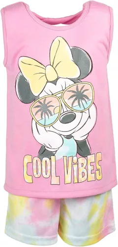 Miniatura 5 de Disney Winnie the Pooh Minnie Mouse - Camiseta sin mangas para niñas y niños pequeños