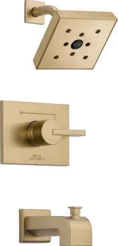 Delta Faucet T14453-CZH2O Vero Monitor Serie 14 - Moldura para bañera y ducha, bronce champán