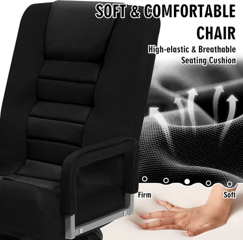 Miniatura 6 de Silla de juegos giratoria de piso con reposabrazos, sofá reclinable plegable de video con 6 posiciones ajustables, respaldo acolchado y cojín, sofá