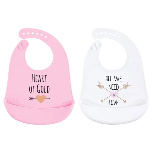 Miniatura 26 de Baberos Hudson Baby de silicona unisex para bebé Mariscos