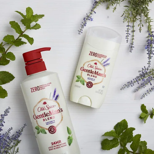 Miniatura 5 de Old Spice Desodorante para hombre sin aluminio, lavanda y menta, 3.0 onzas (paquete de 12)