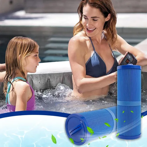 Miniatura 7 de Paquete de 2 cartuchos de filtro de piscina 4CH-949 de repuesto para Pleatco PWW50L, Filbur FC-0172, Waterway Teleweir 50, Rising Dragon 50