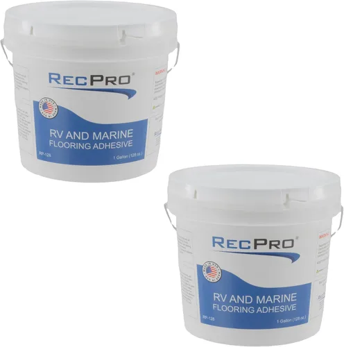 Miniatura 6 de RecPro Adhesivo enrollable para suelo RV Grado marino A base de agua 1 galón