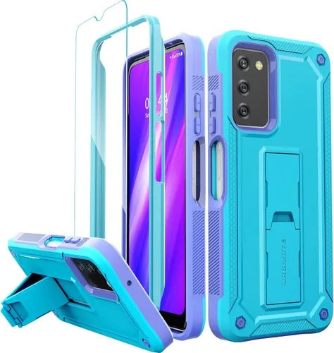 Miniatura 8 de URBANITE Funda para Samsung Galaxy A13 con soporte, protección a prueba de golpes de grado militar con protector de pantalla compatible con teléfono