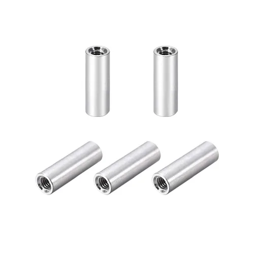 Miniatura 8 de uxcell 5 unids M3x30mm redondo aluminio Standoff columna espaciador hembra para drone FPV Quadcopter Racing RC multirotors piezas DIY plateado