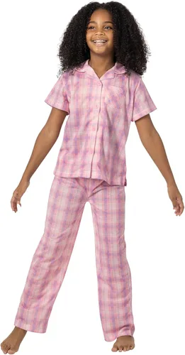 Miniatura 2 de PajamaGram Pajamas for Kids - Short Sleeve Button Down Pajamas for Boys & Girls