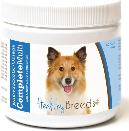 Miniatura 102 de Healthy Breeds Pug todo en uno multivitamínico suave masticable 60