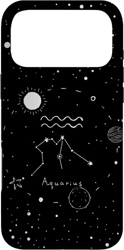 Miniatura 21 de Funda estética con signo del zodiaco celestial para iPhone 12 mini Acuarario