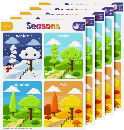 Miniatura 32 de 12 carteles educativos de los meses del año para niños de preescolar hasta 1er grado – Carteles de ayuda visual/aprendizaje coloridos