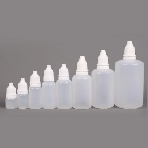 Miniatura 9 de Othmro Botellas cuentagotas de plástico de ojo de laboratorio de polietileno de 0.5 onzas, 50 piezas, gotero líquido exprimible de 0.0 fl oz, boca