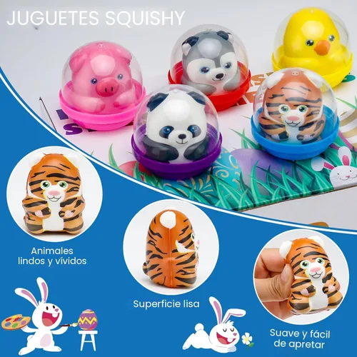 Miniatura 5 de 30 paquetes de recuerdos de fiesta Squishies de alivio de estrés de elevación lenta para niños, relleno de bolsa de regalo de cumpleaños, juguetes