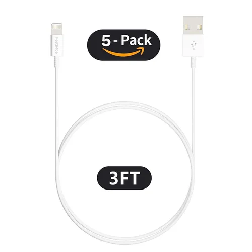 Miniatura 4 de Cable cargador para iPhone, color blanco