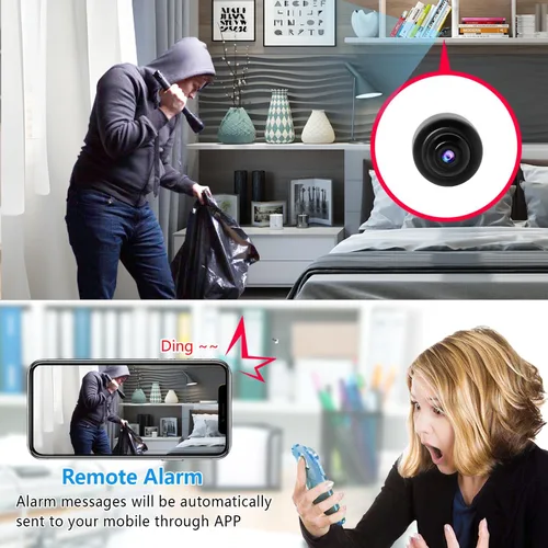 Miniatura 5 de New Smallest Wireless WiFi Camera,HD1080P Mini Concealed Camera Detector,Portable Baby Monitor,Pet Camera Nanny Cam with Night Vision,Motion