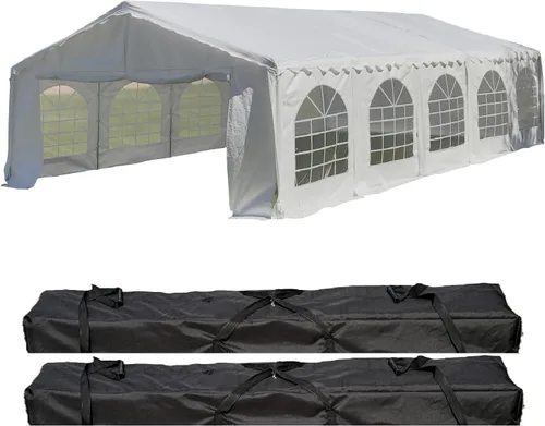 Miniatura 13 de Delta Carpas de polietileno económicas de 20 x 16 pies para fiestas, carpas para fiestas al aire libre, refugio de eventos de fiesta de boda