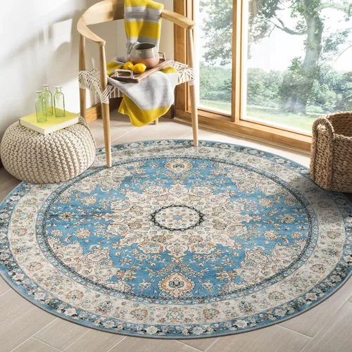 Miniatura 94 de Lahome Alfombra tribal bohemia de 2 x 3 pies, alfombra verde pequeña para entrada, suave, antideslizante, lavable, alfombra de baño bohemia de pelo