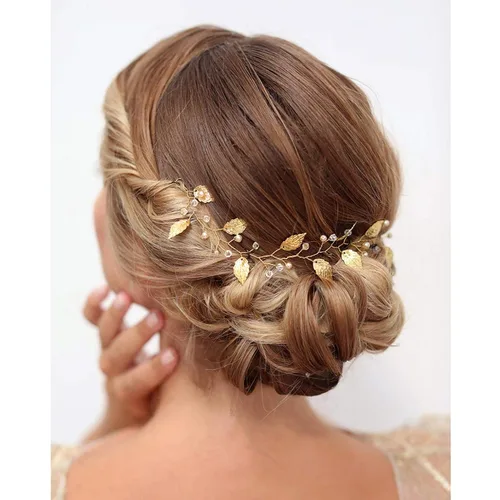 Miniatura 4 de Vid de pelo bohemio para novia y baile de graduación
