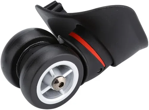 Miniatura 2 de VGEBY1 Maleta Ruedas, Equipaje Giratorio Ruedas Ruedas Universal PVC Ruedas Maleta Maleta Carretilla, Negro