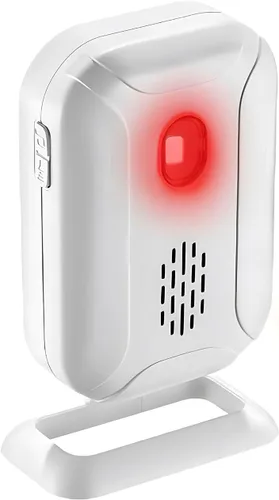 Miniatura 10 de Alarmas de puerta cuando se abre, GreenCYCLE - Campanillas de puerta cuando se abre la puerta con volumen ajustable de 4 niveles, rango de 600 pies